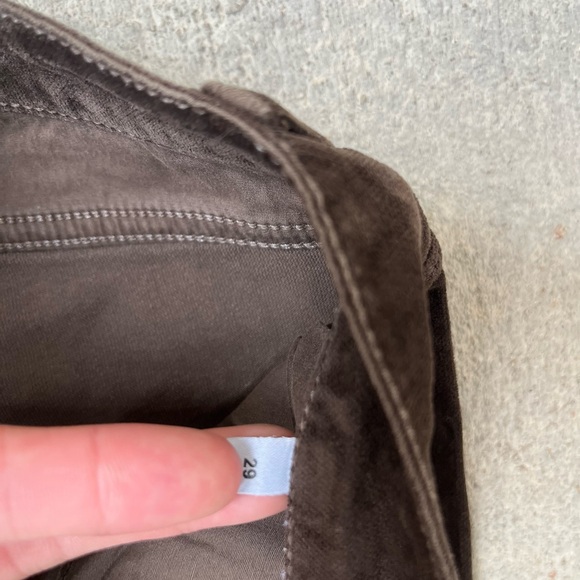 CLOSED WOMEN’s Brown Velvet Pants 29 - Picture 6 of 9